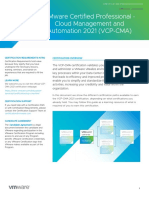 VMW VCP CMA Certification Preparation Guide 2021