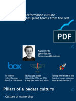 Building A High-Performance Culture