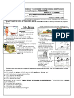 1 Semana de Atividades - 4° Ano - Língua Portuguesa