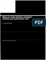 HCL, CL Corrosion Data