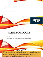 1 FARMACOLOGIA Definición, Clasificación