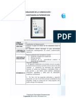 Guía Autopercepción Lectura - Plantilla Institucional