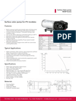 Surface Solar Pump For PV Modules: Features