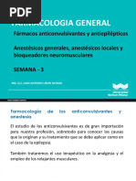 Sem.3 Anticonvulsivantes-Analgesia. Relajantes Musculares