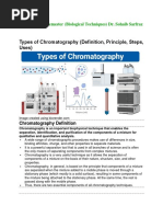 Chromatography and Its Types