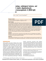 Clinical Phenotype, Radiological Features, and Treatment of Myelin Oligodendrocyte Glycoprotein-Immunoglobulin G (Mog-Igg) Optic Neuritis