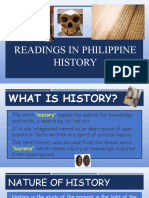 Readings in Philippine History Lesson 1