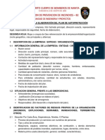 Formato Plan de Autoproteccion