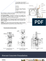 Tubular Formwork Precast Foundation Wall Twin Wall