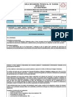 Secuencia Didáctica de Ciencias 3