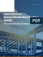 Secure Access Service Edge (SASE) : Adoption Guide