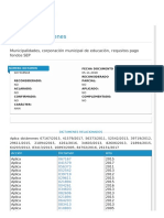 Base de Dictámenes: Municipalidades, Corporación Municipal de Educación, Requsitos Pago Fondos SEP