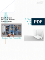 Smart Router Brochure SR120-A