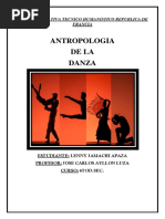 Antropologia de La Danza