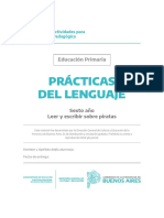 Prácticas Del Lenguaje: Educación Primaria