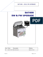 SAT 600 - SW & FW Upgrade