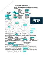 Unit 9. Preserving The Environment Part I. Phonetics