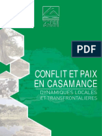 Conflit Et Paix en Casamance