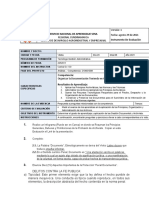 Instrumento de Evaluacion Organizar Doctos