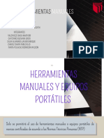 Herramientas Manuales y Equipos Portátiles