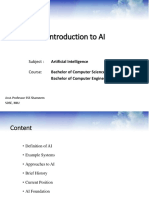 Introduction To AI