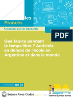 Profnes Lenguas Adicionales Frances Que Fais-Tu Pendant Estudiantes - Final