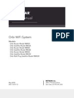 User Manual: Orbi Wifi System