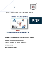 Tarea 1 Diseño Organizacional 