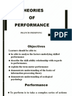 Theories of Performance