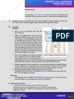 Convection Current Experiment