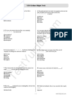 Yds Kelime Bilgisi Testi