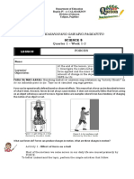 1st Quarter - SCIENCE 8-WEEK 1-2