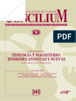 Revista Concilium Teologia y Magisterio