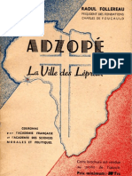 Adzope, Ville de La Charité Française Par Raoul Follereau