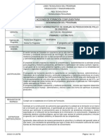 Informe Programa de Formación Complementaria - POLLOENGORDE