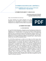 Acuerdo Plenario 5-2011 Constitución Del Actor Civil Requisitos Oportunidad y Forma