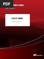 SGCO 2000: Parts Manual Parts Manual Parts Manual