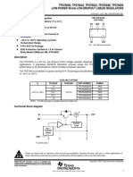 TPS76030, TPS76032, TPS76033, TPS76038, TPS76050 Low-Power 50-Ma Low-Dropout Linear Regulators