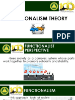 Template - Structural Functionalism Theory