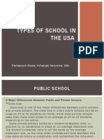 Types of School in The Usa