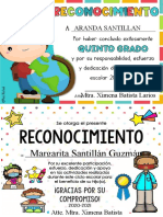 Reconocimientos 5to