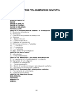 Esquema de Tesis Investigacion Cualitati