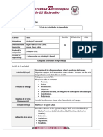 Guía 1 de Aprendizaje - Evolución Del Trabajo