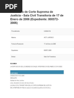 Nulidad de Acto Juridico Sentencia Titulo Preliminar Cod - Civil