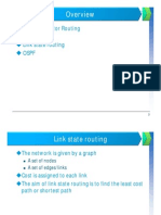 Distance Vector Routing RIP Link State Routing Ospf