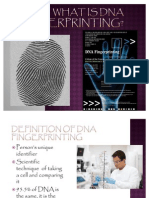 DNA Fingerprinting Project