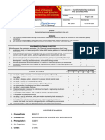 ENV111 Course Syllabus