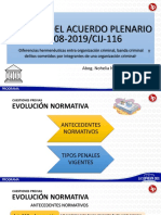 Analisis de Acuerdo Plenario 08-2019