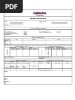 Instrument Loop Check Sheet: DCS/Local Indicator & Visual Check