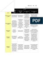 5 E Lesson Plan Rubric